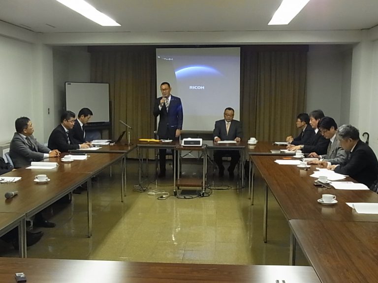 西部ゴム商組、ベルト商工懇談会開催