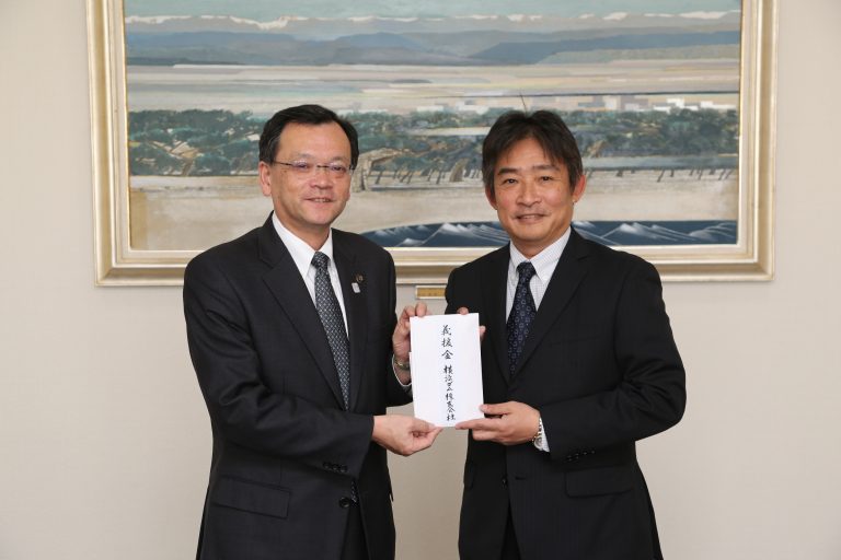横浜ゴム、石巻市に義援金