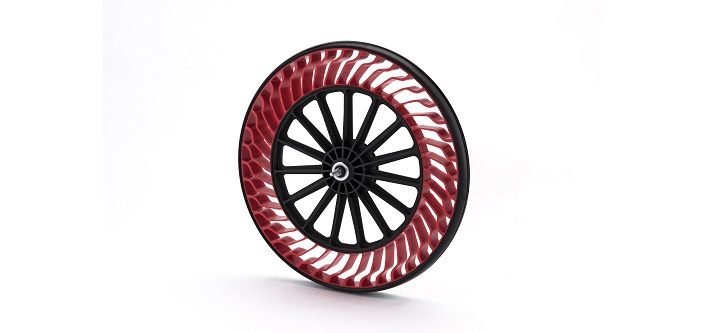 ブリヂストン、新デザインの自転車用次世代タイヤを開発