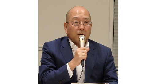 東洋ゴム工業清水社長、「継続と発展願う事業譲渡」