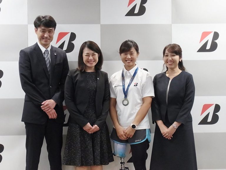 ブリヂストン、パラアスリートへの支援開始