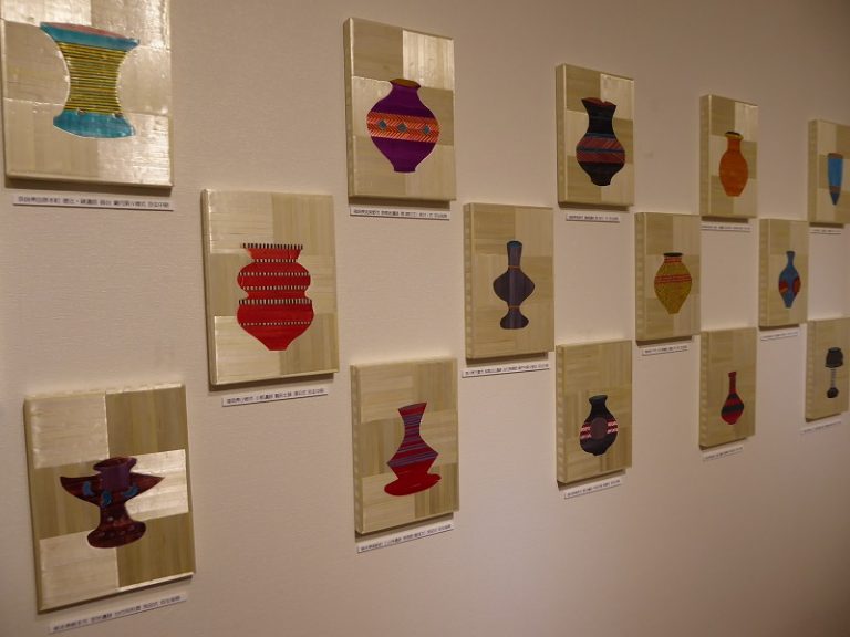 フコク物産の木部社長と母の工芸二人展（第3回）