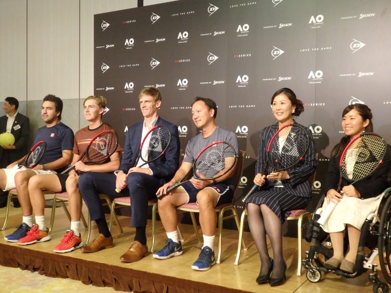住友ゴム工業、テニスを通じたダンロップの新たな取り組み