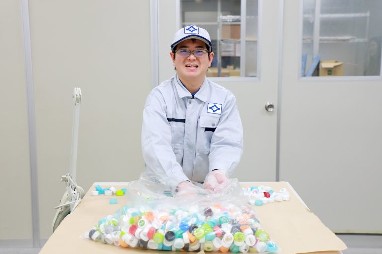 住友理工、エコキャップ活動でワクチン4,000人分の寄付達成