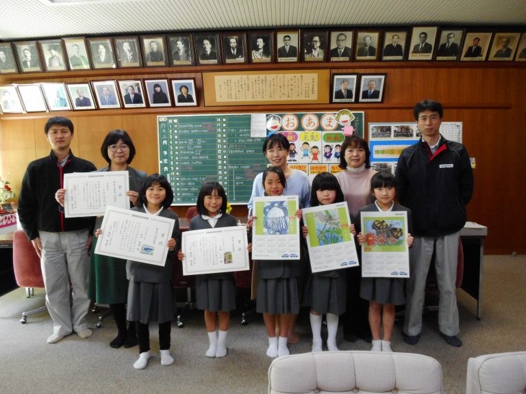 ブリヂストン熊本工場、こどもエコ絵画コンクールの地域表彰を実施