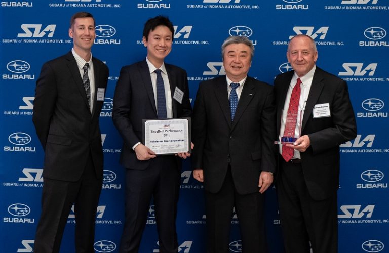 横浜ゴム、米子会社がSUBARUサプライヤーアワード受賞