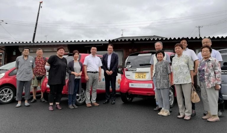 横浜ゴム、高齢者カーシェアリングにタイヤを寄贈