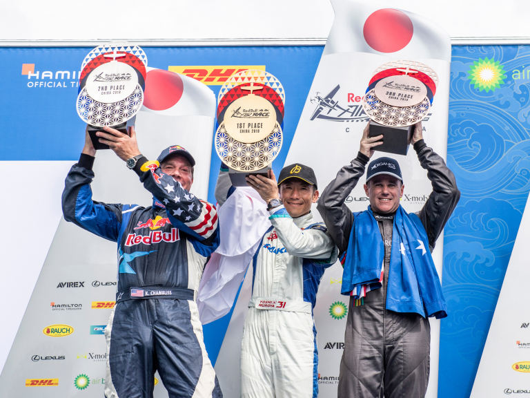 住友ゴム工業 、「Team FALKEN」の室屋選手が優勝