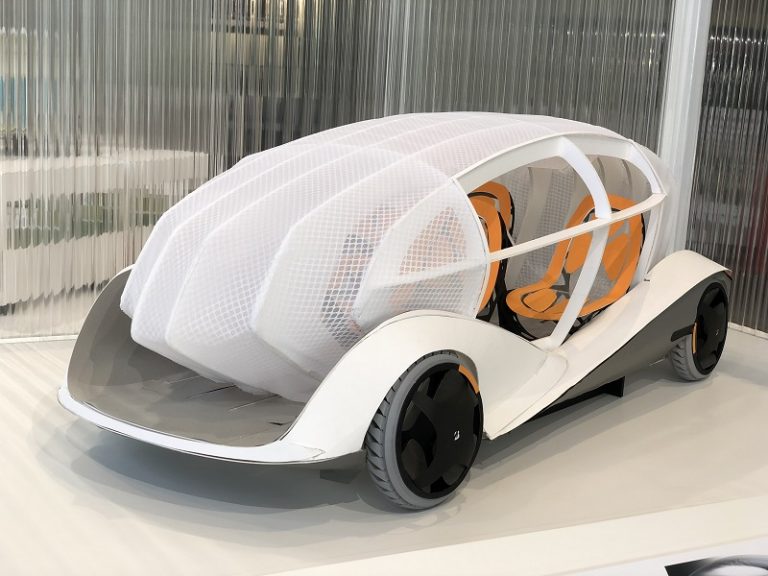 ブリヂストン、CASEやMaaS見据えた先行デザインを展示