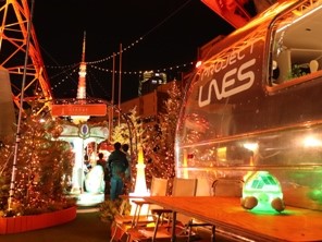 日本ゼオン 、東京タワーの冬季イベントにソーラーカードを出展