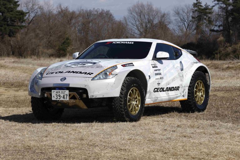 横浜ゴム、日産「フェアレディZ」×「GEOLANDAR」のデモカーを制作
