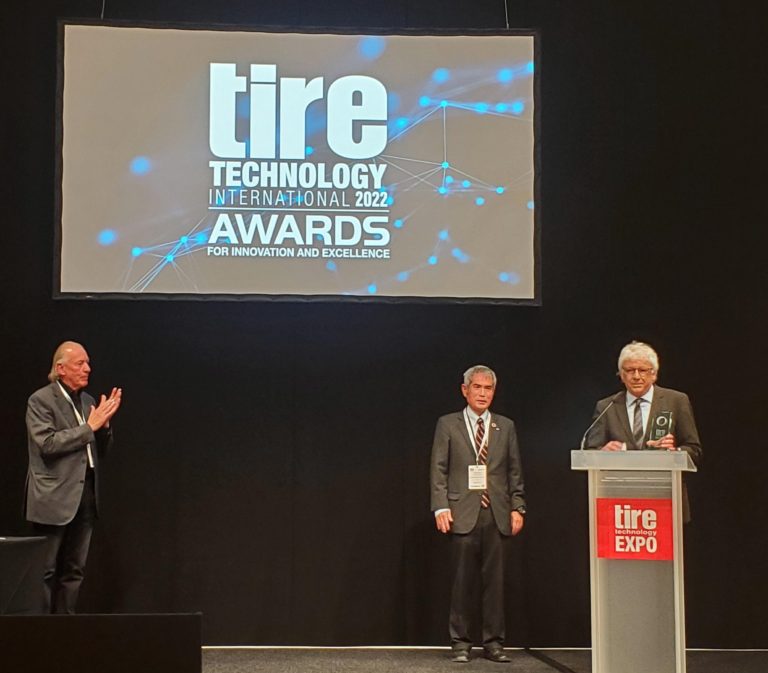 住友ゴム工業、性能持続技術でTire Technology of the Yearを受賞