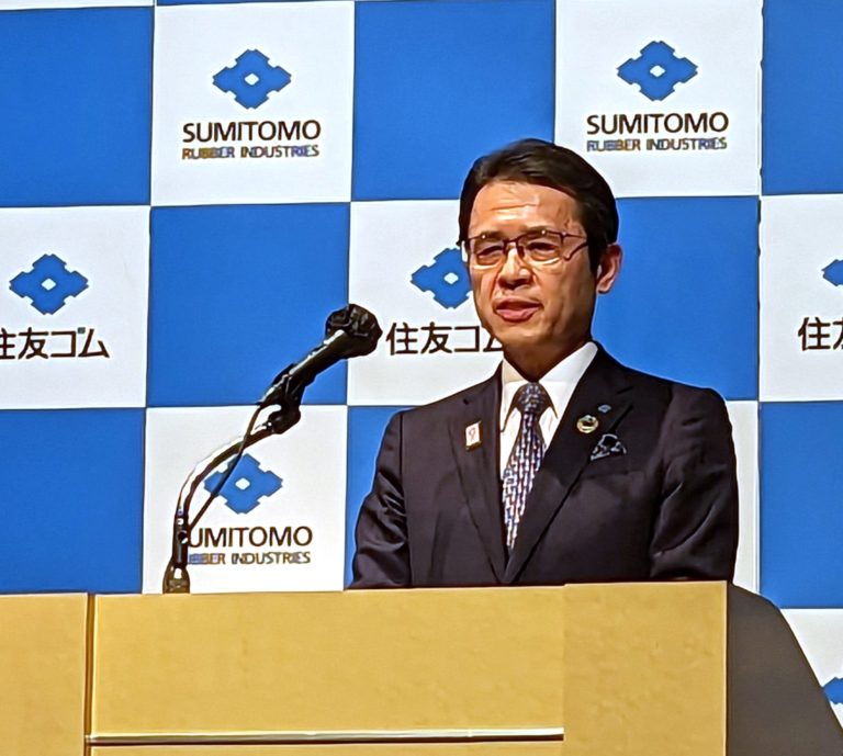 住友ゴム工業、増収もコスト上昇響く