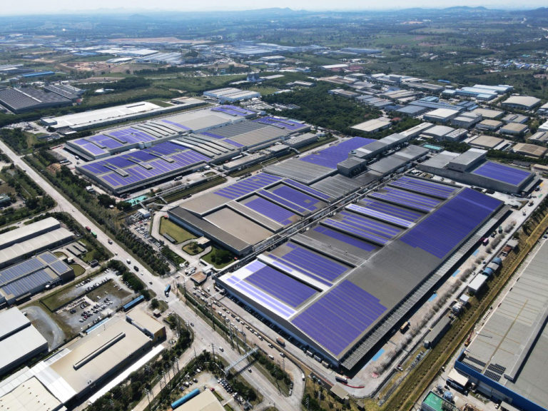 住友ゴム工業、タイ工場に世界最大の太陽光発電設備の設置
