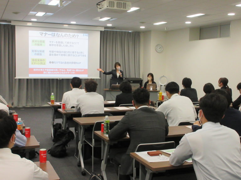 東部ゴム商組、新入社員向けマナー研修会を開催