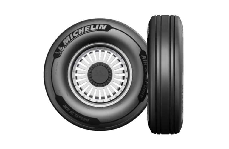 ミシュラン、新世代の航空機用タイヤ「MICHELIN Air X SKY LIGHT」を世界初公開