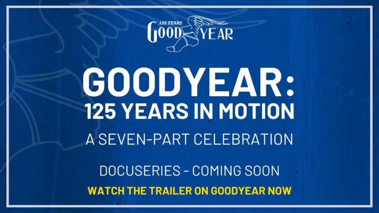 グッドイヤー、 創立125周年の歴史を振り返る記念動画を公開へ