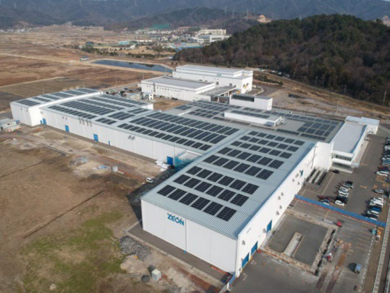 日本ゼオン、敦賀工場に光学フィルム製造ラインの増設完了