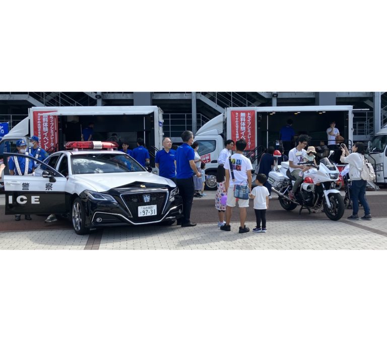 TOYO TIRE、ドライブシミュレーター活用した安全啓発活動を実施