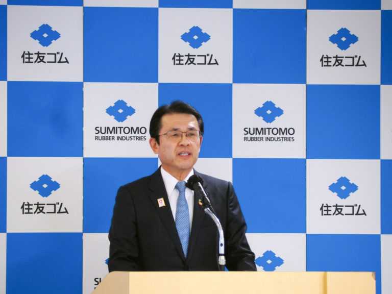 住友ゴム工業、タイヤ事業は売上収益初の1兆円超