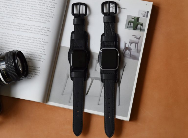 モンドデザイン、廃タイヤを全面に再利用したApple Watchバンドを発売