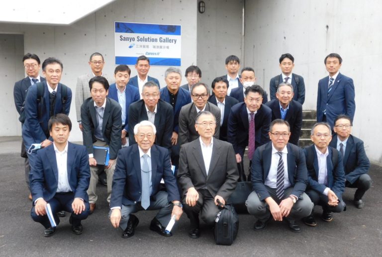 日本ゴム精練工業会、見学会と2024年度臨時総会を開催