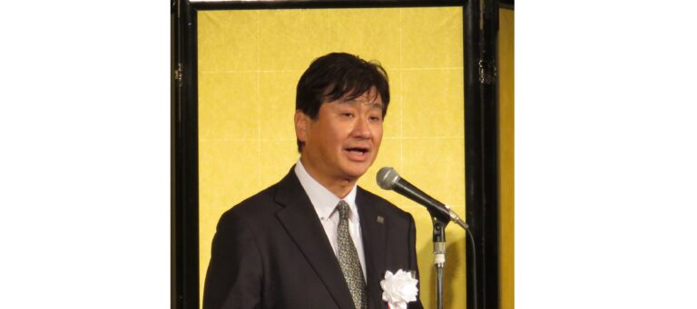 西部ゴム商組、工業用ゴム商工新年互礼会を開催