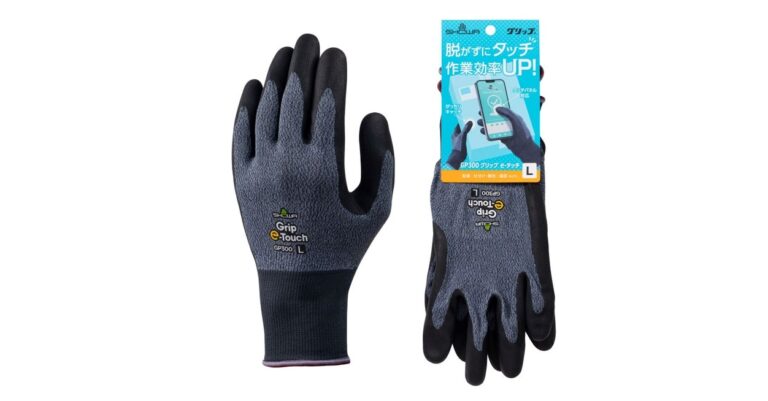ショーワグローブ、タッチパネル対応の作業用手袋を発売
