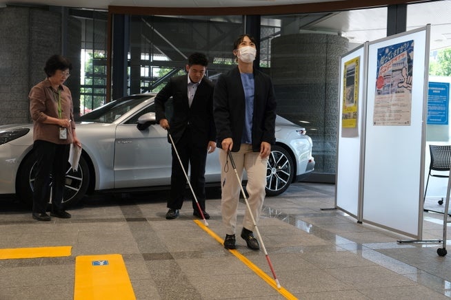 錦城護謨、誘導アイテムの体験会の実施
