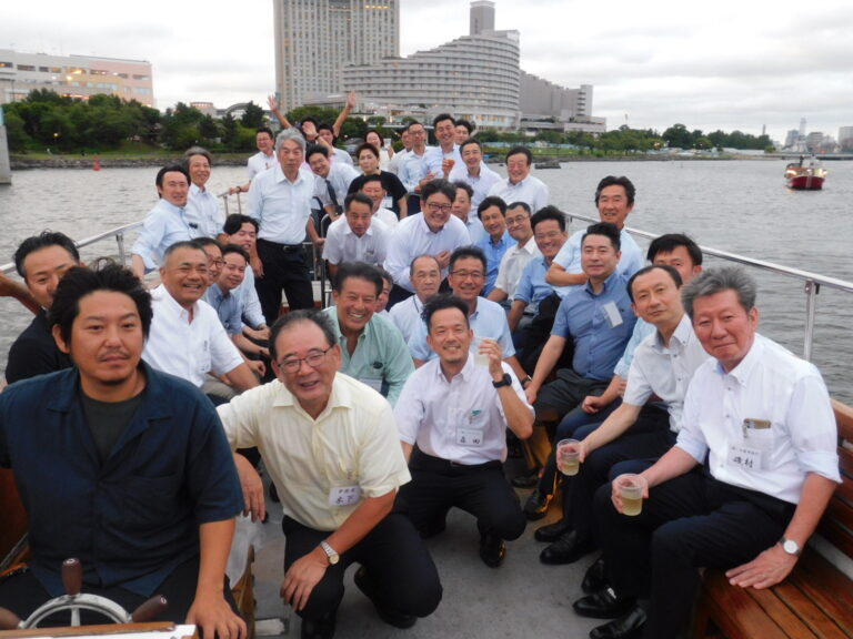 墨東ゴム工業会、船上クルーズ納涼会を開催