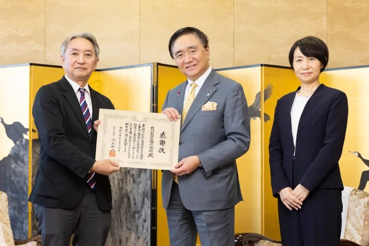 ENEOS、神奈川県知事から感謝状