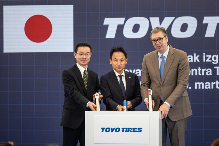 TOYO TIRE、セルビアR&Dセンターで起工式を開催