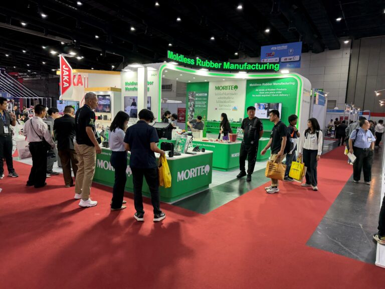 モリテック×日加商工、タイ最大級の製造業展で前年比10倍の反響。現地連携でタイのゴム・ウレタン切削ニーズを開拓