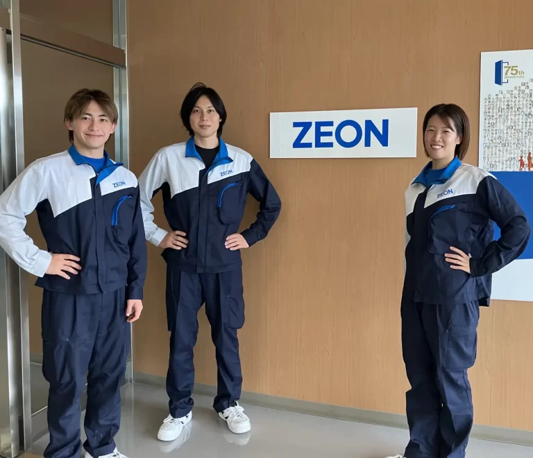 日本ゼオン、創立75周年機に「誇りと飛躍」がコンセプトの新ユニフォーム制作